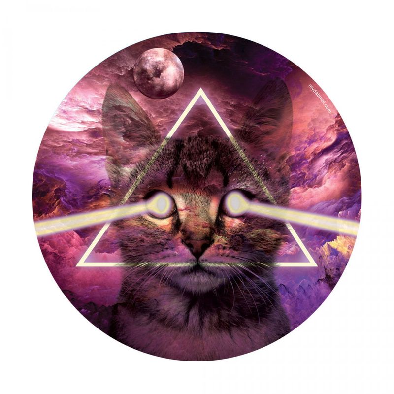 My Dab Mat - Kitty in Space 11"