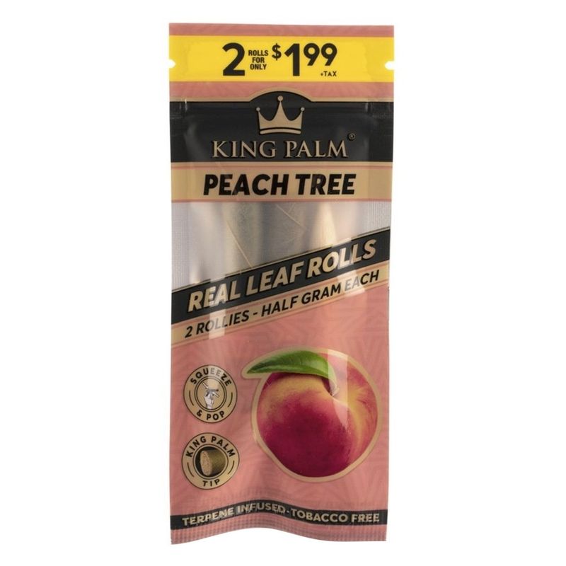 King Palm Rollie - Peach Tree