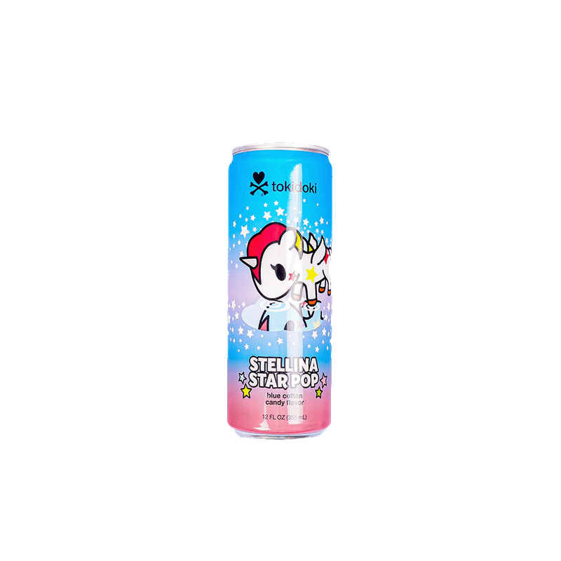 Tokidoki Stellina Star - Blue Cotton Candy Flavour 355ml