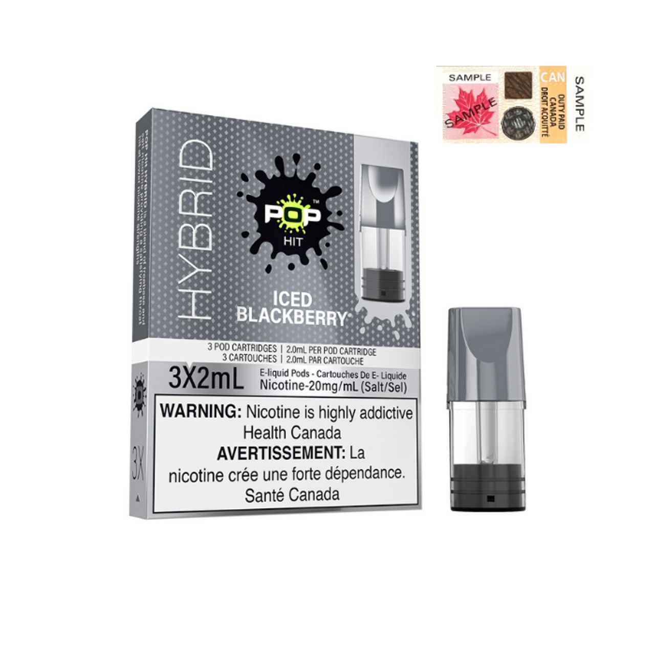 Pop Hybrid Pods -  Iced Blackberry [FEDERAL]