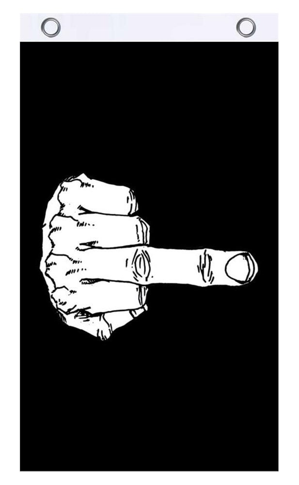 Fly Flags - Middle Finger, photo 2 of 2
