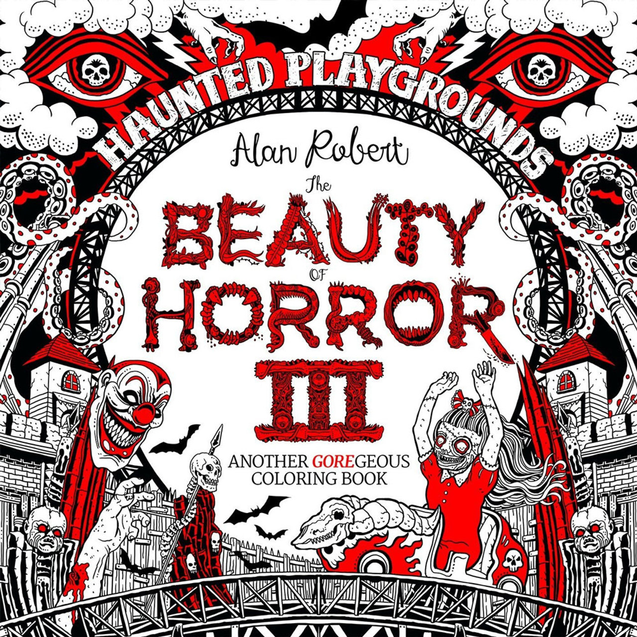 Beauty of Horror Coloring Book:, photo 3 of 10