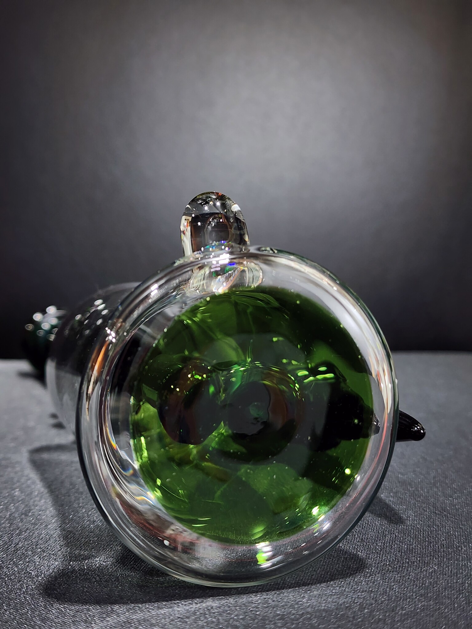 Clarks Glassworks Partial Color Tube Green, photo 2 of 2
