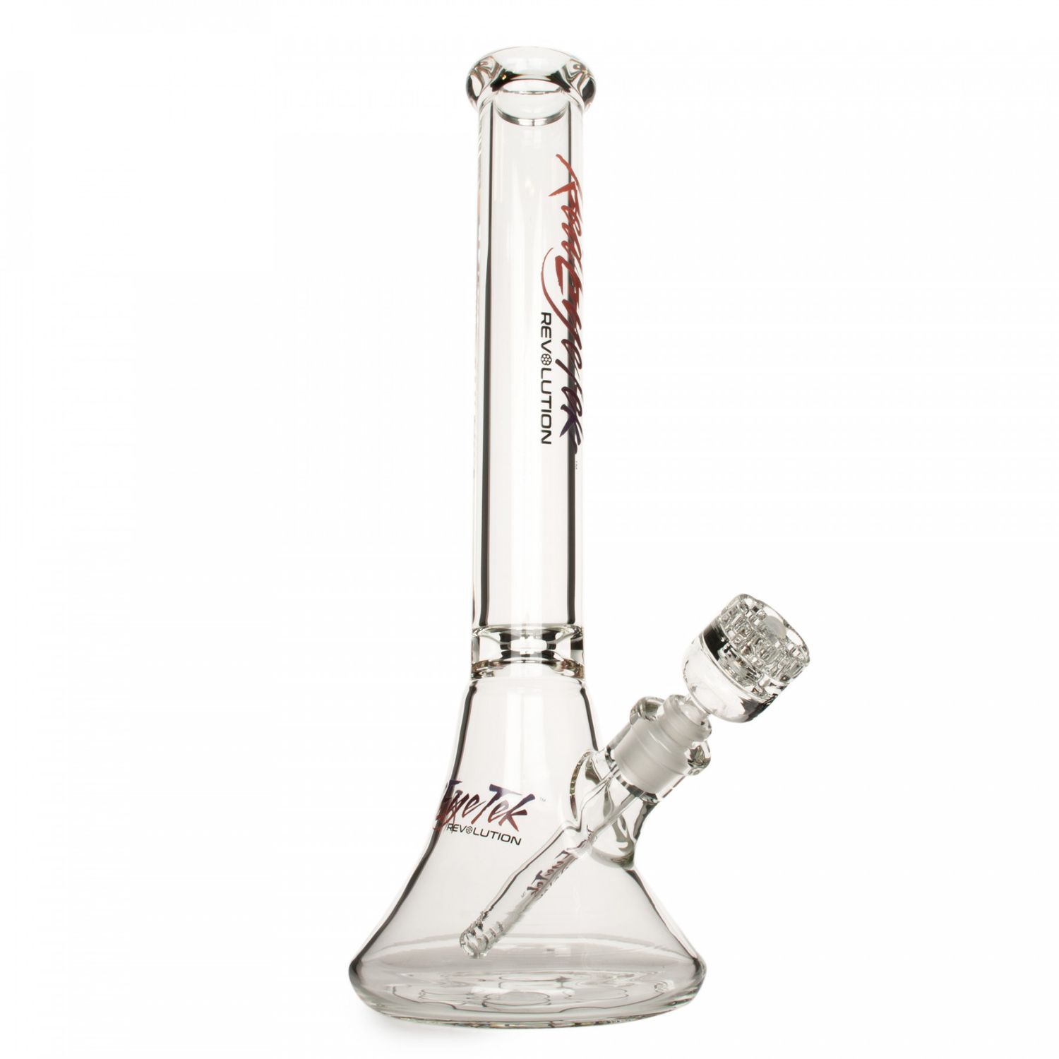 Red Eye Glass 17" 7mm Revolution Bell Base