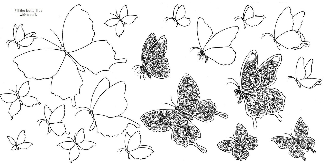 ANIMORPHIA Coloring Book, photo 3 of 3