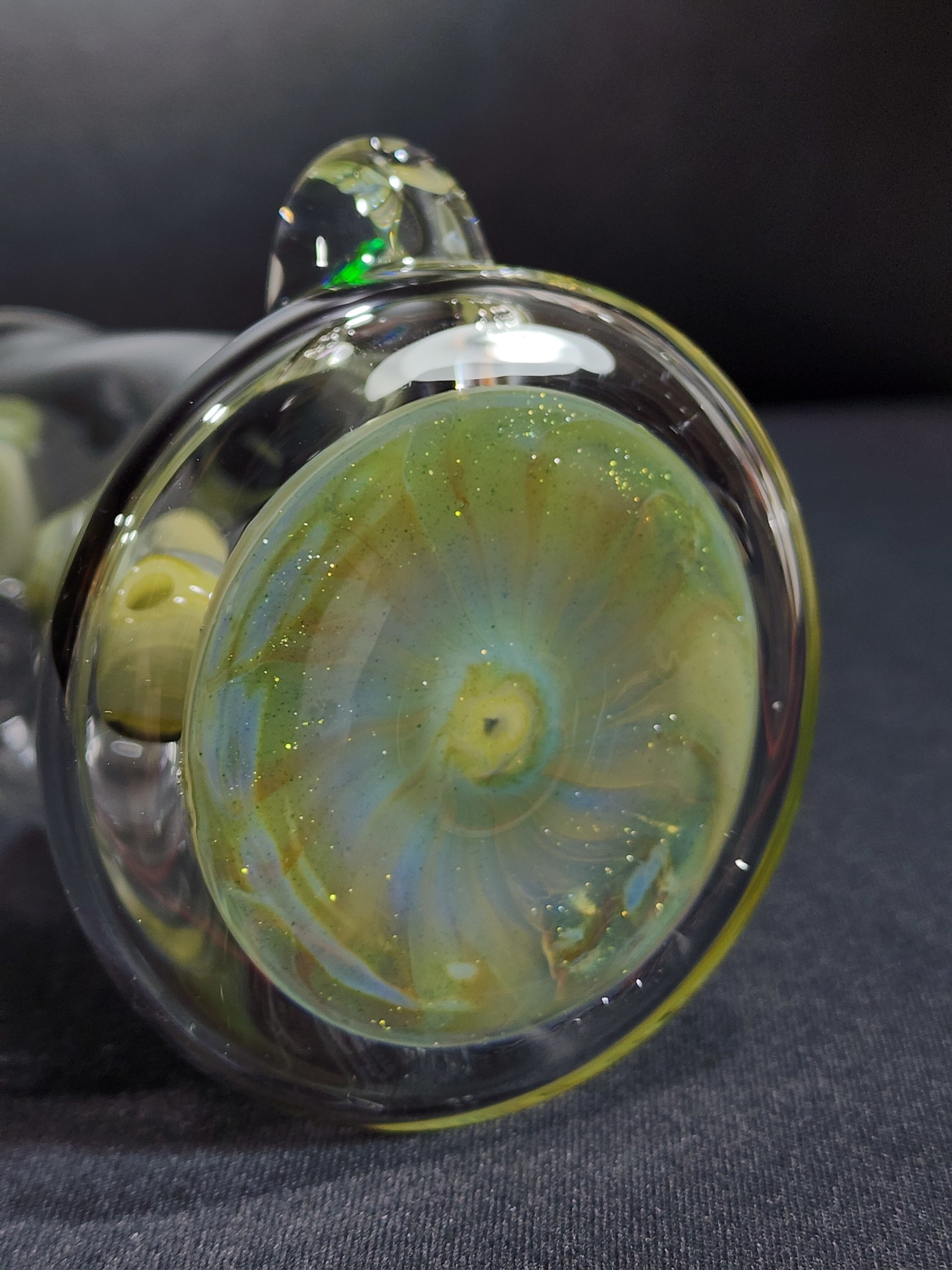 Clarks Glassworks Partial Color Tube Light Green, photo 2 of 2
