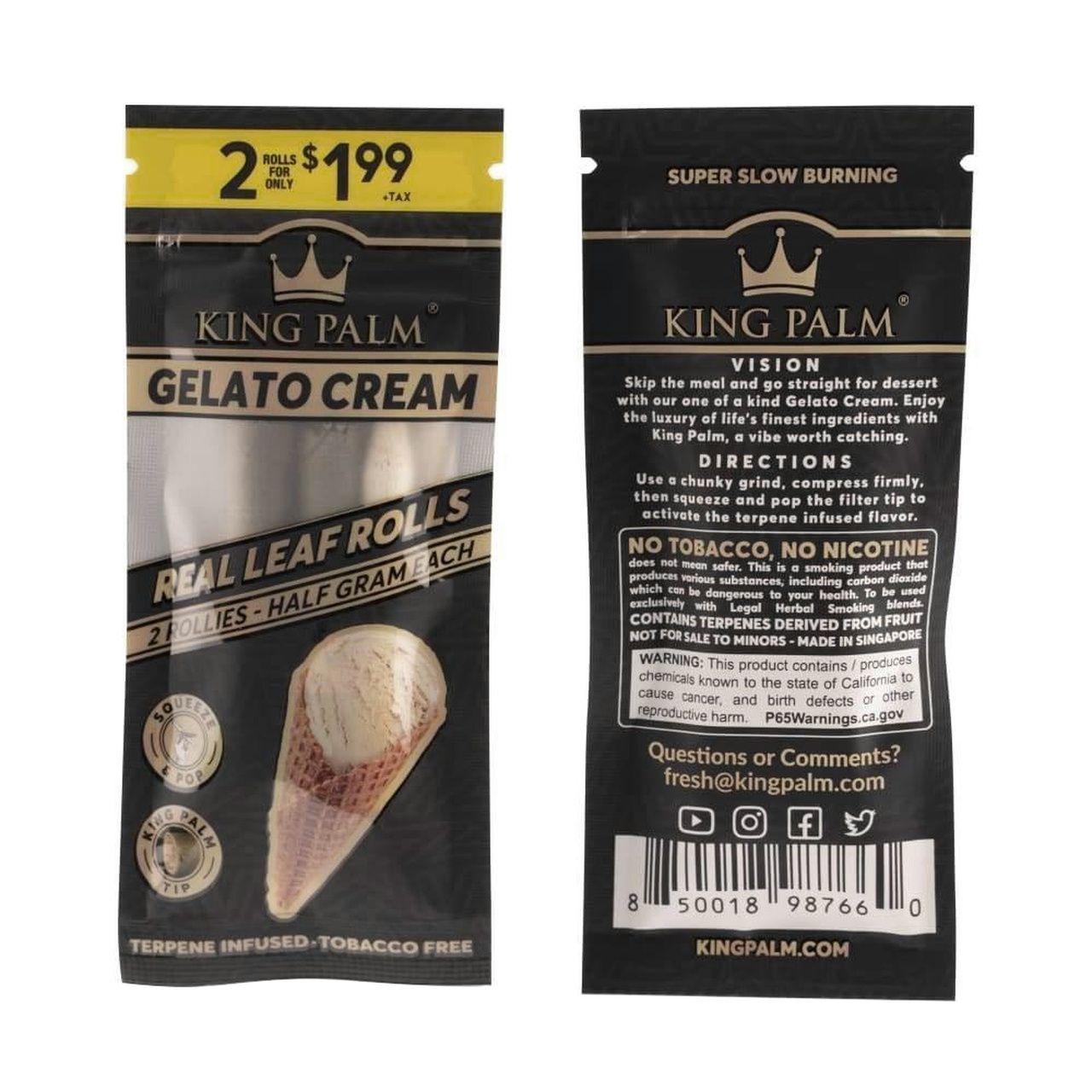 King Palm Rollie - Gelato King Palm Rollie - Gelato