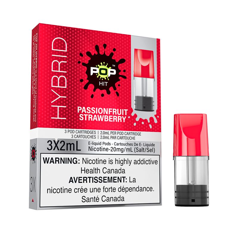 Pop Hybrid Pods -  Passionfruit Strawberry [FEDERAL]