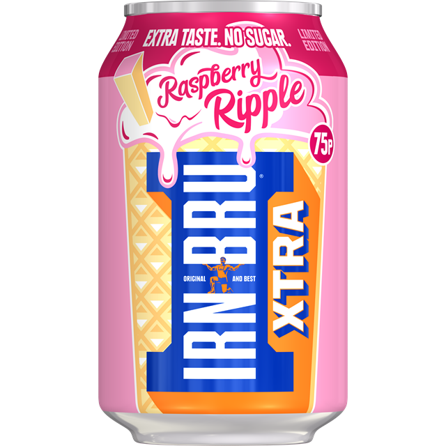 Irn Bru - Raspberry Ripple 330mL