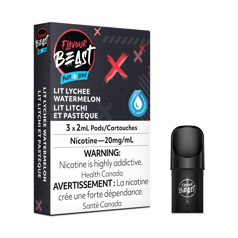 Flavour Beast Pods -  Lit Lychee Watermelon [FEDERAL]