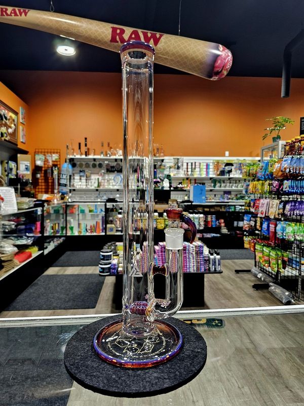 Gore Glass - FA Dual Stem (Amber Purple)