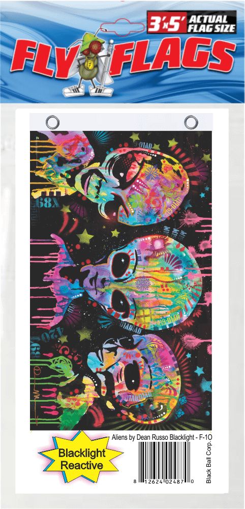 Fly Flags - Aliens Dean Russo