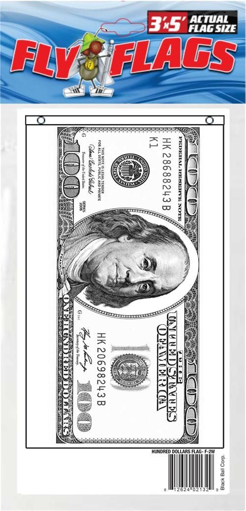 Fly Flags - Hundred Dollar Flag