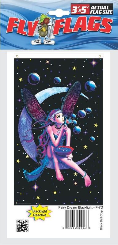 Fly Flags - Fairy Dream Blacklight