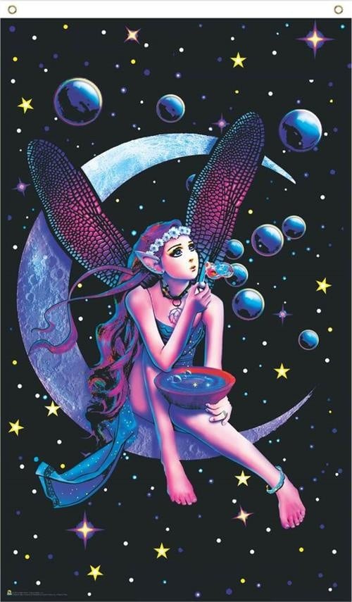 Fly Flags - Fairy Dream Blacklight, photo 2 of 3