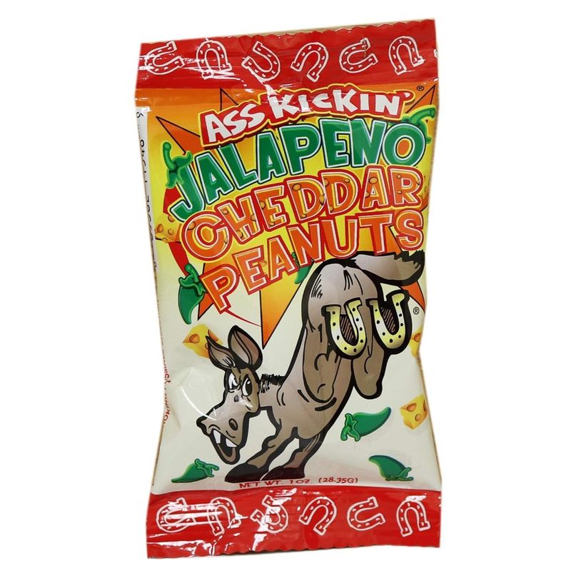 Ass Kickin' Jalapeno Cheddar Peanuts