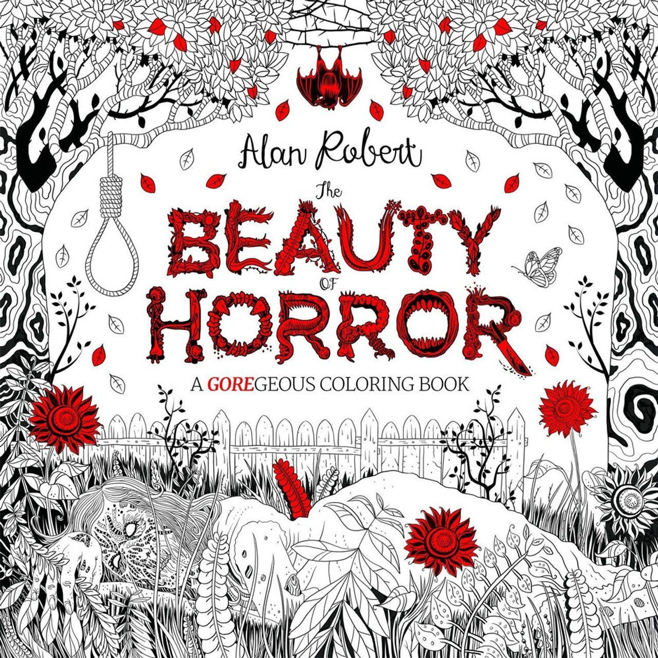 Beauty of Horror Coloring Book:, photo 6 of 10