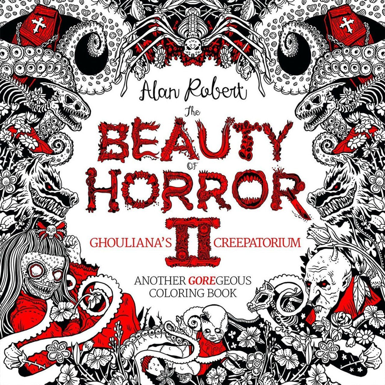 Beauty of Horror Coloring Book:, photo 10 of 10