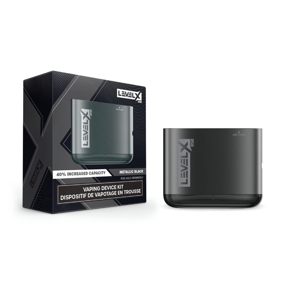 Level X Device -, Color: Metallic Black