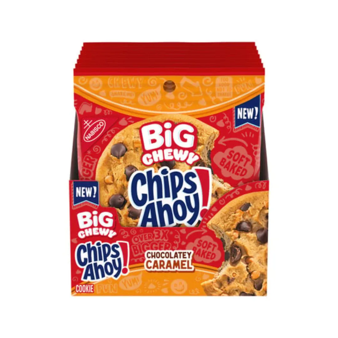 Chips Ahoy! Chewy Big Cookie, Flavour: Caramel
