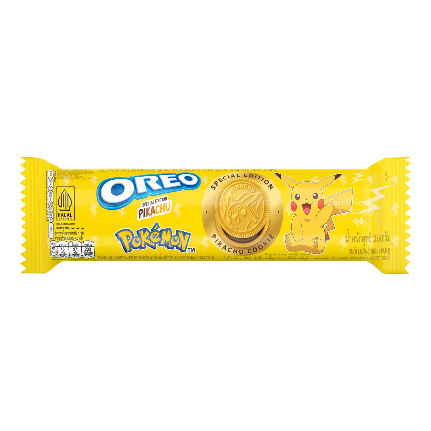 Oreo Cookie Roll - Pokemon Banana Cream