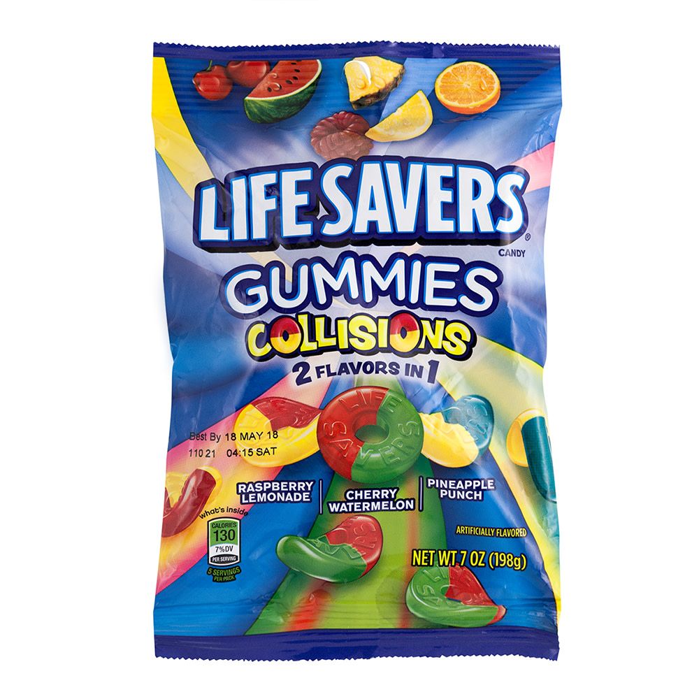 Lifesavers Gummies Collisions