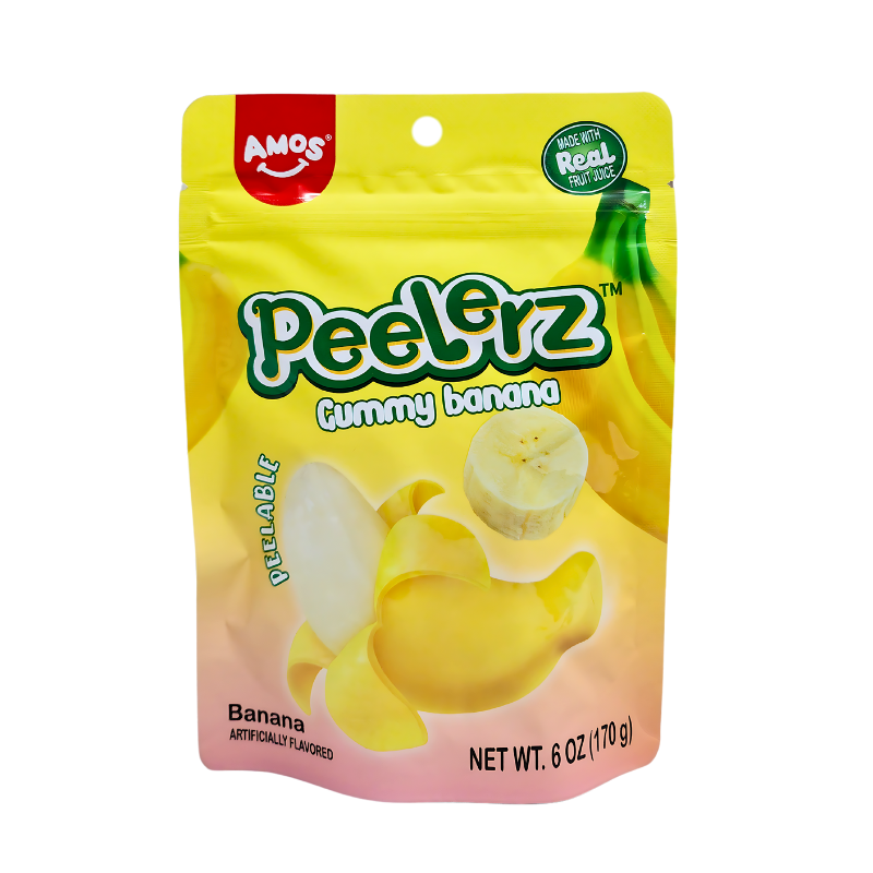 Amos Peelerz Gummy, Flavour: Banana