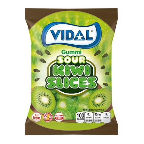 Vidal Sour Kiwi Slices 3.5oz