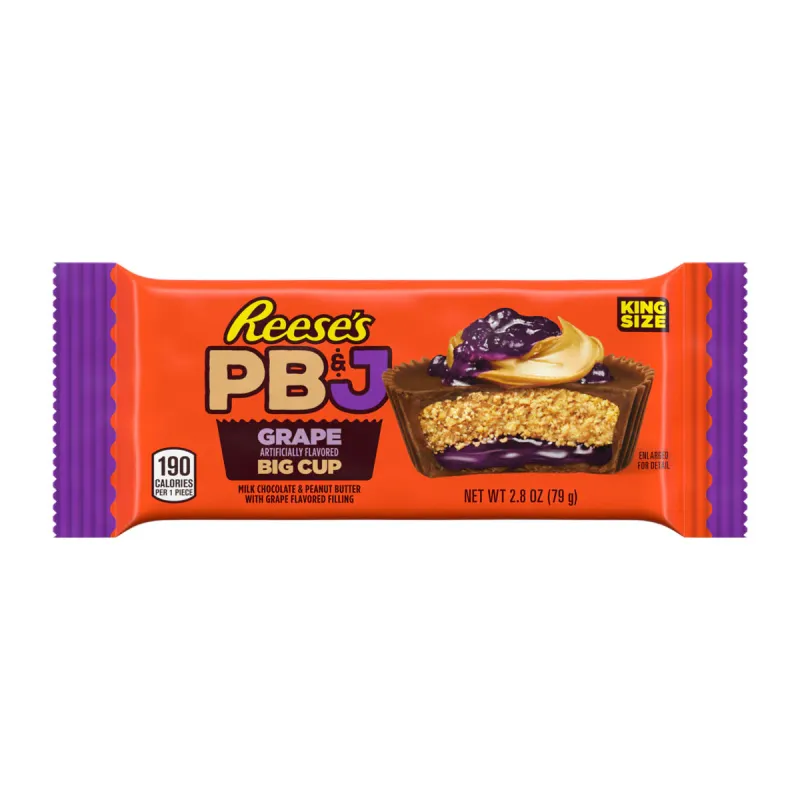 Reese's PBJ Grape King Size 2pk