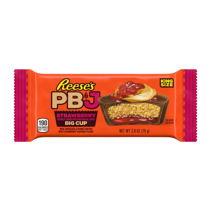 Reese's PBJ Strawberry King Size 2pk