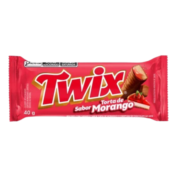 Twix Tortade Sabor Morango (Strawberry)