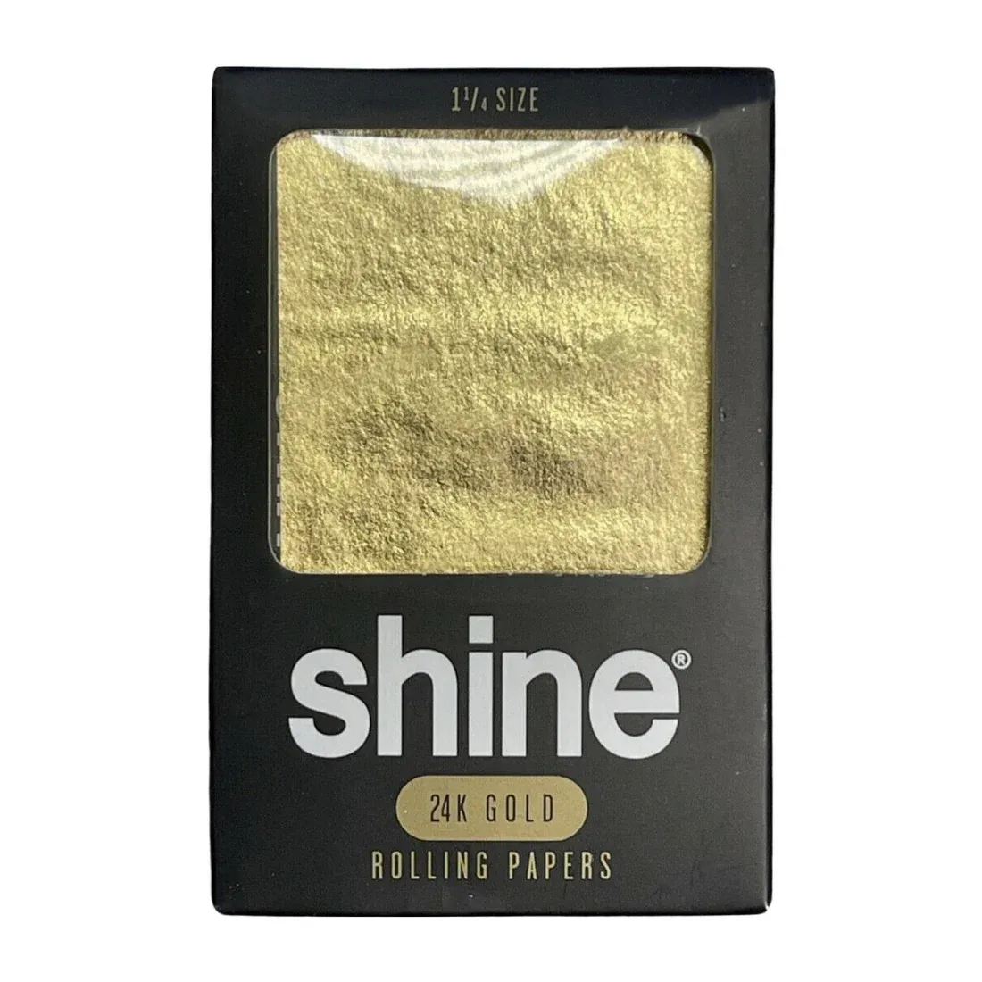 Shine 24K Gold Rolling Papers — 1.25 Size (1 Sheet)