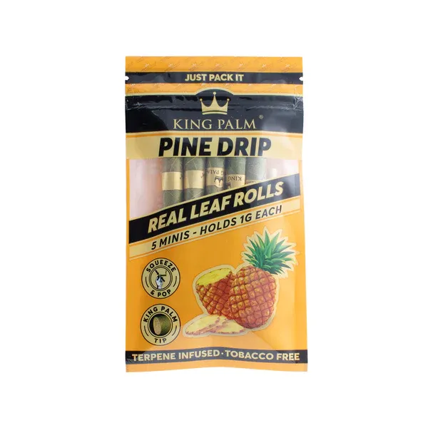 King Palm Mini Rolls — Pine Drip (5pk)
