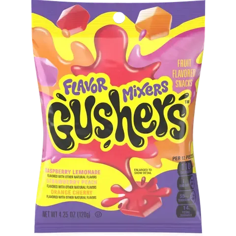 Fruit Gushers Flavor Mixers — Mixed Flavours (4.25oz)