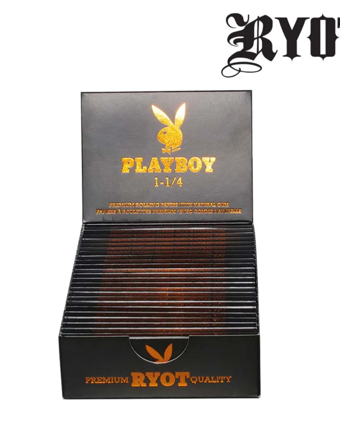 RYOT x Playboy — Rose Gold Rolling Papers 1¼ Size
