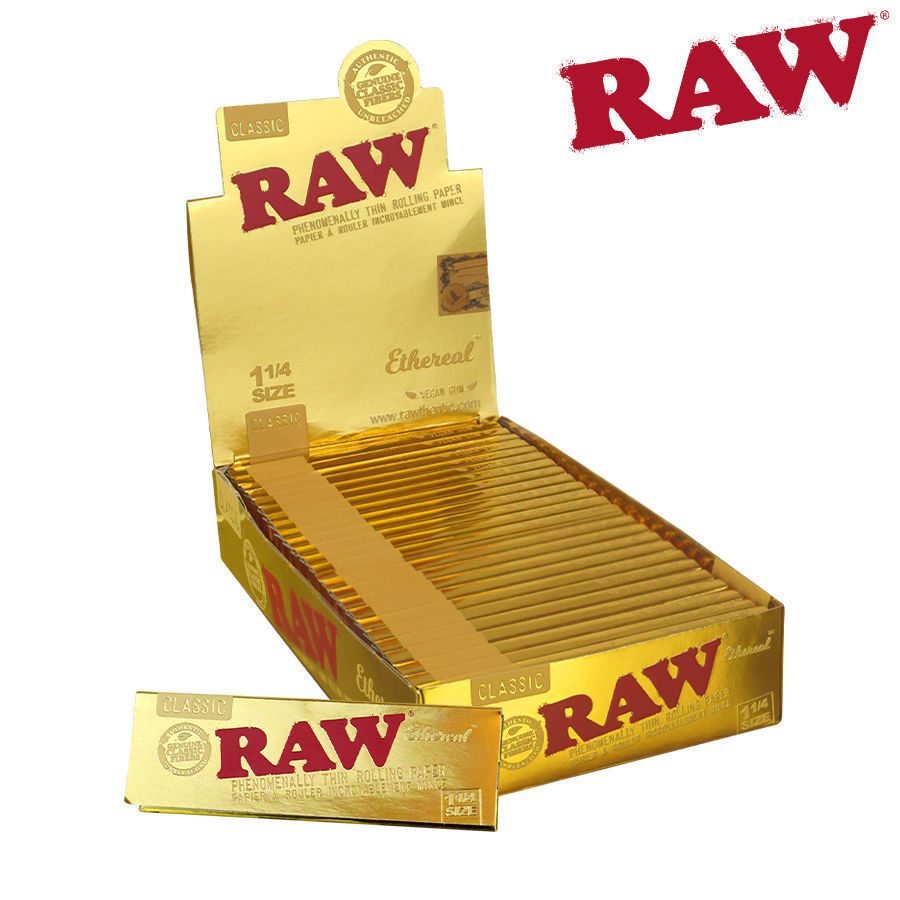 RAW Ethereal Rolling Papers — 1.25 Size