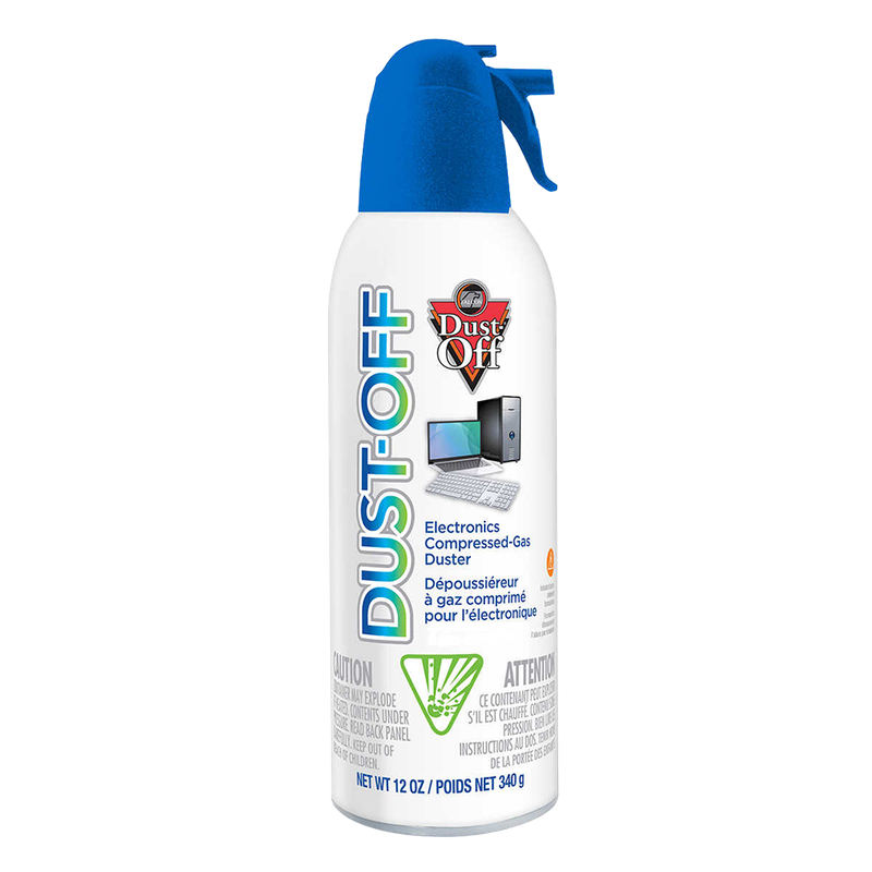 Dust Off Aerosol Stash Can