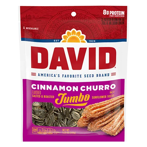 David Sunflower Seeds - Cinnamon Churro