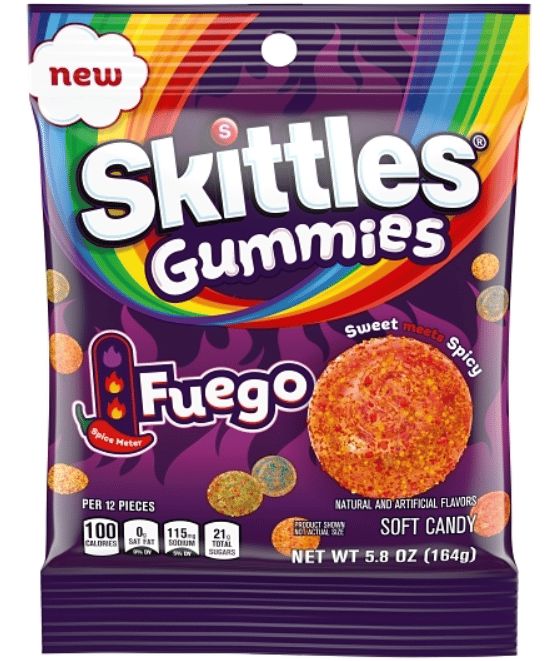 Skittles Gummy Fuego 5.8oz