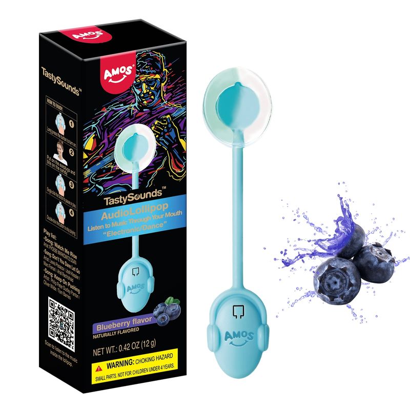 Amos Audio Lollipop - Blueberry