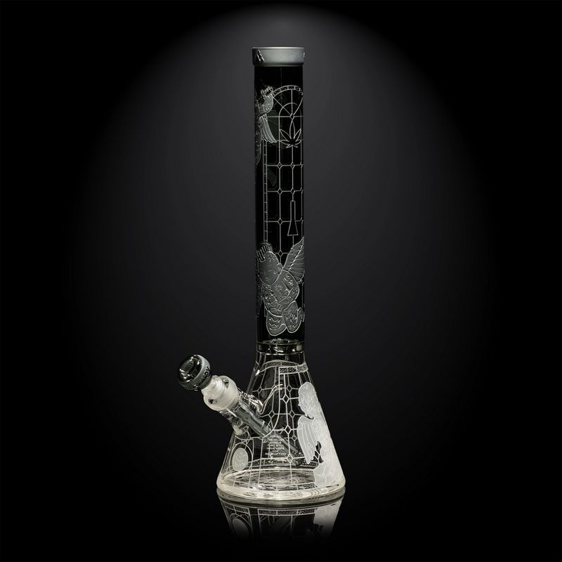 18" Thugz Mansion Beaker [Milky Way]