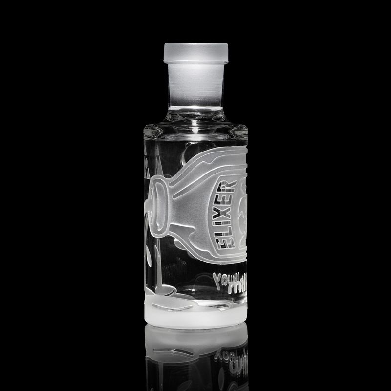 Elixer Rose Dry Ashcatcher 14mm 45 [Milky Way]