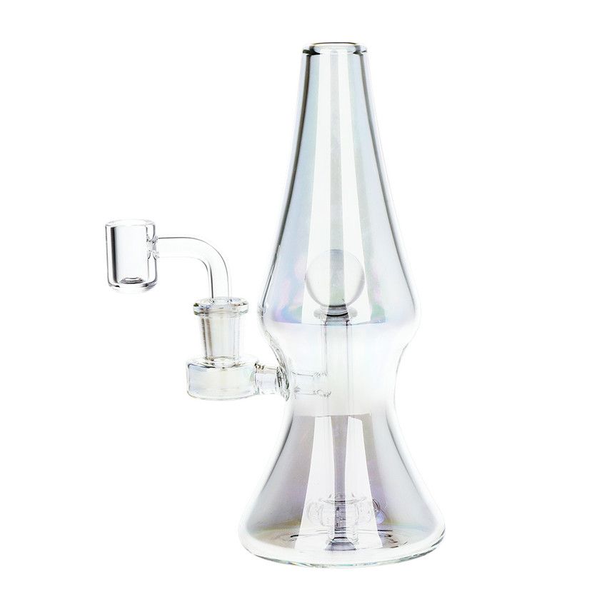 8 8" SeshGear Lava Lamp Electroplated Dab Rig