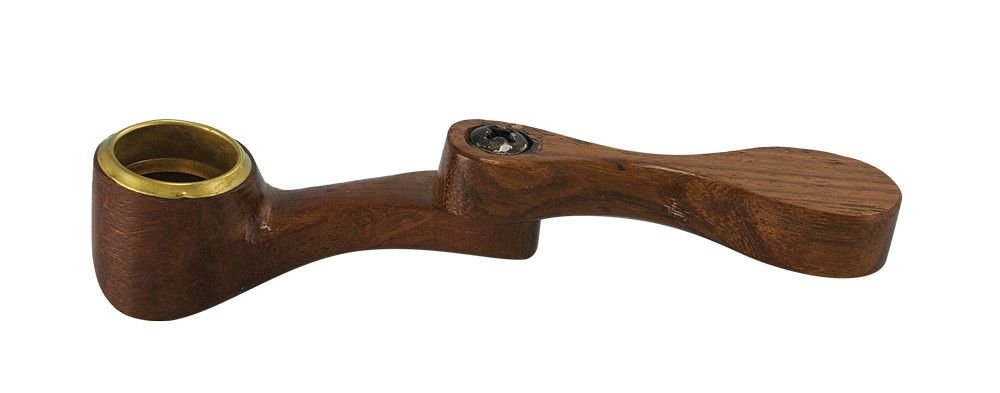 2.25" Wooden Swivel Pipe (Monkey Style), photo 2 of 2