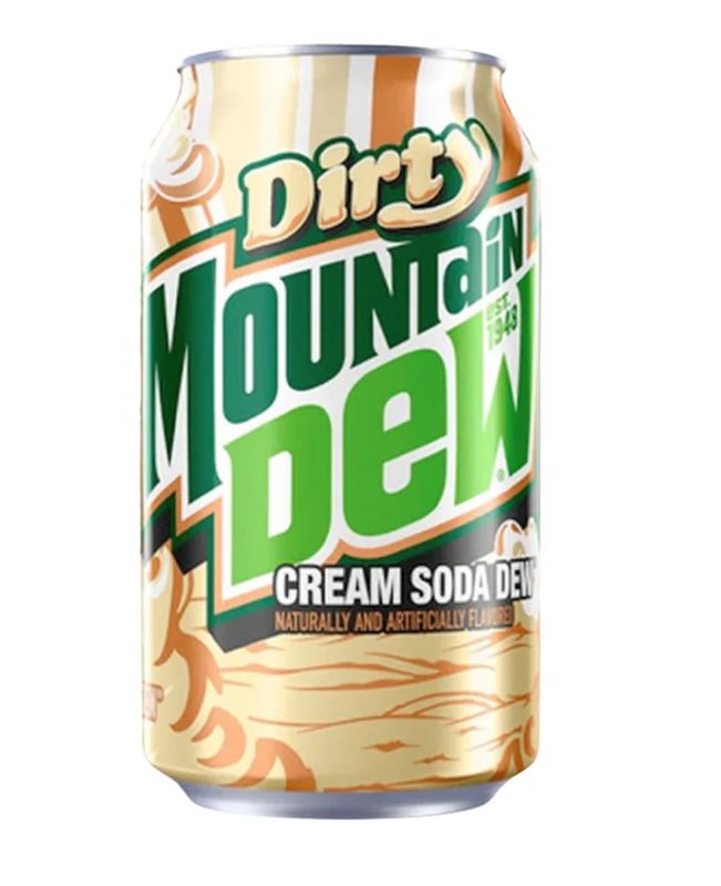 USA CANS - MTN DEW Dirty Cream Soda