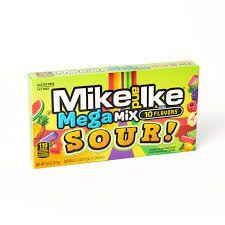 Mike & Ike - Mega Sour Theatre Box