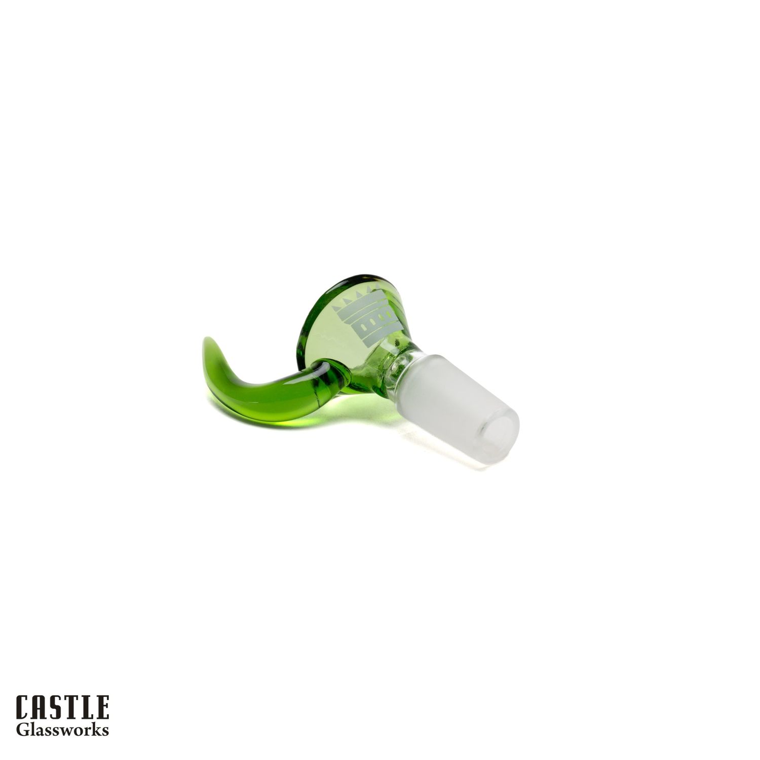 Castle Glass 14mm Horn Slide