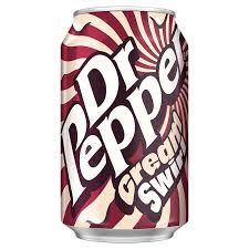 Dr Pepper UK Cream Swirl 330ml Singles Only