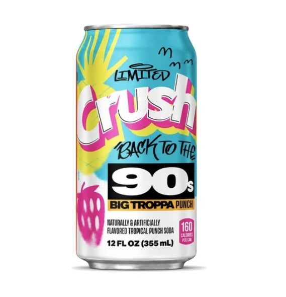 USA CANS - Crush 90's Tropical Punch