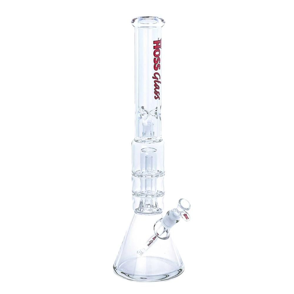20" Hoss Glass Double-Disk Percolator Beaker, photo 4 of 5